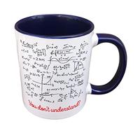 Personalised Maths Equation Mug - Maths Mug - Personalised Engineering Teacher Mug - Economics Student Mug - Maths Teacher Gift (Yellow)
