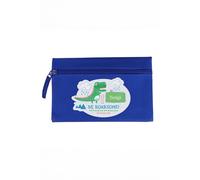 Personalised Memento Company Men's Personalised 'Be Roarsome' Dinosaur Blue Pencil Case in Navy Personalised Memento Company Navy