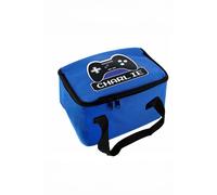 Personalised Memento Company Men's Personalised Gaming Blue Lunch Bag in Navy Personalised Memento Company Navy