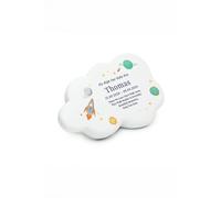 Personalised Memento Company Men's Personalised Space Resin Memorial Cloud in White Personalised Memento Company White
