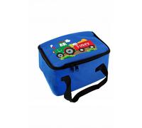 Personalised Memento Company Men's Personalised Tractor Blue Lunch Bag in Navy Personalised Memento Company Navy