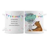 Personalised Memento Company Personalised 1st Father's Day Daddy Bear Mug