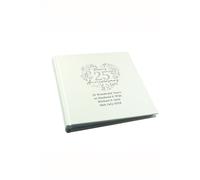 Personalised Memento Company Personalised 25th Silver Wedding Anniversary Photo Album in White Personalised Memento Company White