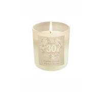 Personalised Memento Company Personalised 30th Pearl Wedding Anniversary Candle Jar in White Personalised Memento Company White