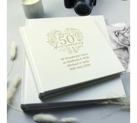 Personalised Memento Company Personalised 50th Golden Wedding Anniversary Photo Album