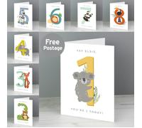 Personalised Memento Company Personalised Animal Birthday Card