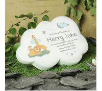 Personalised Memento Company Personalised Animal Resin Memorial Cloud