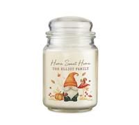 Personalised Memento Company Personalised Autumn Gonk Large Candle Jar