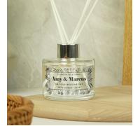 Personalised Memento Company Personalised Black Foliage Reed Diffuser