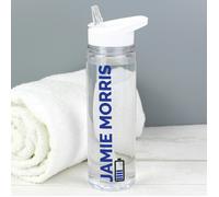 Personalised Memento Company Personalised Blue Fuel Water Bottle
