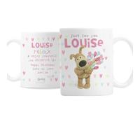 Personalised Memento Company Personalised Boofle Birthday Flowers Mug