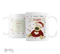 Personalised Memento Company Personalised Boofle Christmas Love Mug