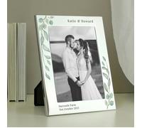 Personalised Memento Company Personalised Botanical 5x7 Photo Frame