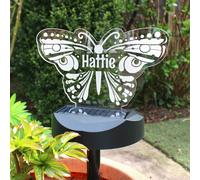 Personalised Memento Company Personalised Butterfly Solar Light