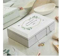 Personalised Memento Company Personalised Butterfly Wooden Jewellery Box