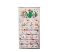 Personalised Memento Company Personalised Dinosaur Advent Calendar in Grey Personalised Memento Company Grey