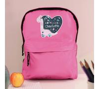 Personalised Memento Company Personalised Dinosaur Pink Backpack