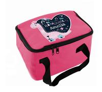Personalised Memento Company Personalised Dinosaur Pink Lunch Bag