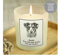 Personalised Memento Company Personalised Dog Breed Candle Jar