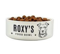 Personalised Memento Company Personalised Dog Breed Feeding Bowl