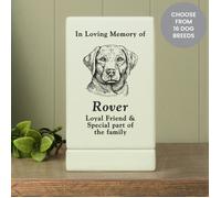 Personalised Memento Company Personalised Dog Breed Small Memorial Urn