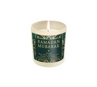 Personalised Memento Company Personalised Eid & Ramadan Scented Jar Candle in Off-White Personalised Memento Company Off-White