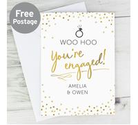 Personalised Memento Company Personalised Engagement Card