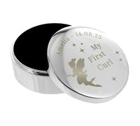 Personalised Memento Company Personalised Fairy Princess First Curl Trinket Box