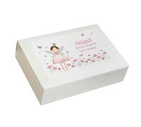 Personalised Memento Company Personalised Fairy Princess Jewellery Box