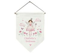 Personalised Memento Company Personalised Fairy Princess Wall Art Banner