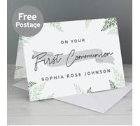 Personalised Memento Company Personalised First Communion Card