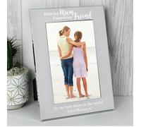 Personalised Memento Company Personalised First My Mum...6x4 Silver Photo Frame