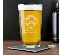 Personalised Memento Company Personalised Football Pint Glass