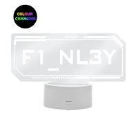 Personalised Memento Company Personalised Gamer Tag LED Colour Changing Night Light