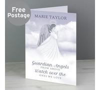Personalised Memento Company Personalised Guardian Angel Card