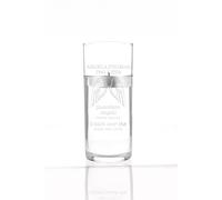 Personalised Memento Company Personalised Guardian Angel Wings Floating Candle Holder in Clear Personalised Memento Company Clear