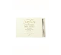 PMC Happily Ever After Wedding Hardback Guest Book & P One Size Cream