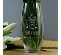 Personalised Memento Company Personalised I'd Pick You Bullet Vase
