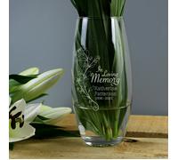 Personalised Memento Company Personalised In Loving Memory Vase