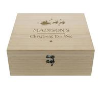 Personalised Memento Company Personalised Large Wooden Christmas Eve Box