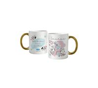Personalised Memento Company Personalised Me To You® Cosy Winter Mug in White Personalised Memento Company White