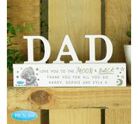 Personalised Memento Company Personalised Me To You Moon and Back Wooden Dad Ornament