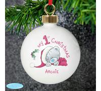 Personalised Memento Company Personalised Me To You My 1st Christmas Bauble