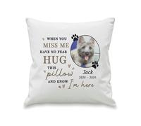 Personalised Memento Company Personalised Memorial Pet Photo Upload Cushion