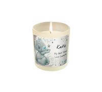 Personalised Memento Company Personalised Moon & Stars Me To You Scented Jar Candle in Off-White Personalised Memento Company Off-White