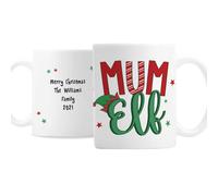 Personalised Memento Company Personalised Mum Elf Mug