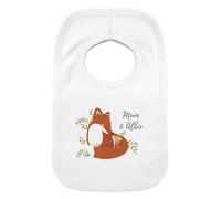 Personalised Memento Company Personalised Mummy and Me Fox Bib