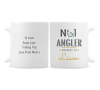 Personalised Memento Company Personalised No.1 Angler Mug