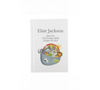 Personalised Memento Company Personalised Noahs Ark Holy Bible in White Personalised Memento Company White