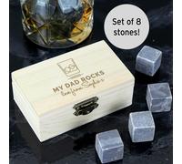 Personalised Memento Company Personalised On The Rocks Cooling Stones